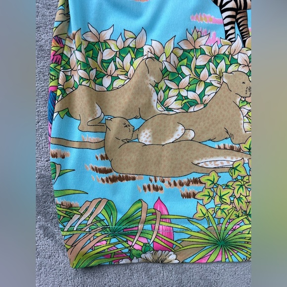 Jackets Galore John Farrah 1/4 Zip Lightweight Pullover Jungle Animals Women’s M - Picture 5 of 16